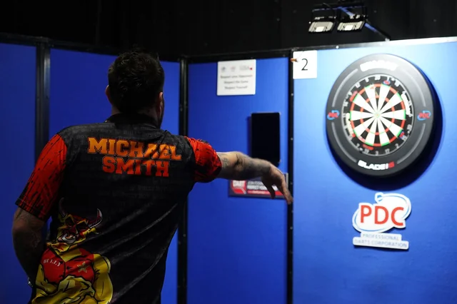 Speellocatie Halle 39 in Hildesheim tijdens een PDC Players Championship
